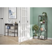 Стеллаж Mio Tesoro Mini Joy Loft (серый/черный)