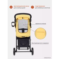 Коляска прогулочная «книга» Rant Kira Basic RA090 (желтый)