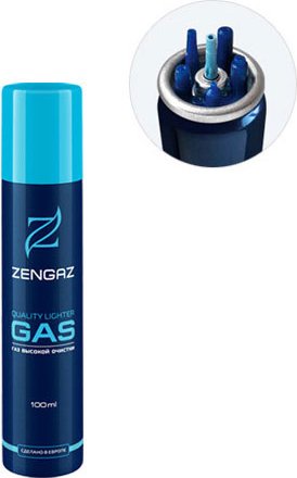 Топливо для зажигалки Zengaz Gas (100 мл)