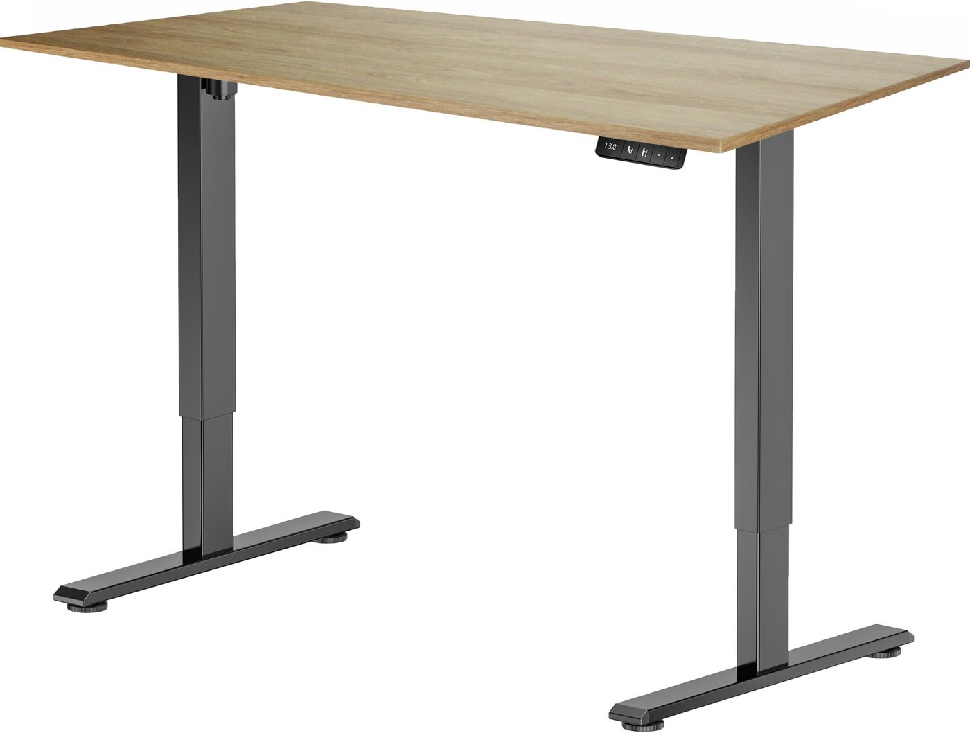 

Стол для работы стоя ErgoSmart Electric Desk Prime 1380х800х18 мм (дуб натуральный/черный)