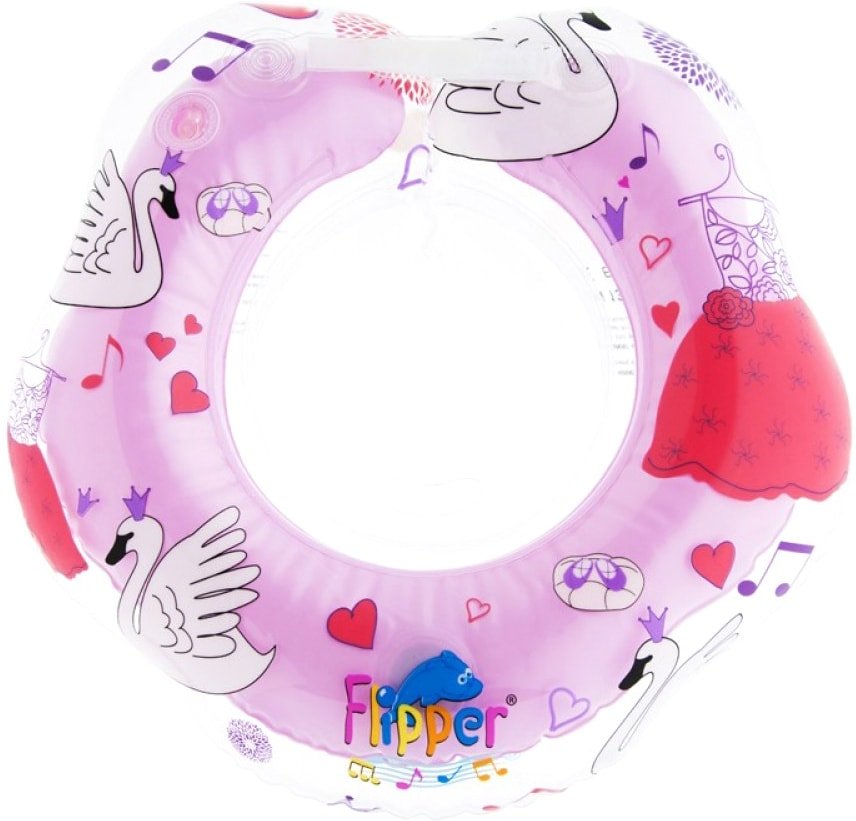 

Надувной круг на шею Roxy Kids Flipper Лебединое озеро музыкальный FL005