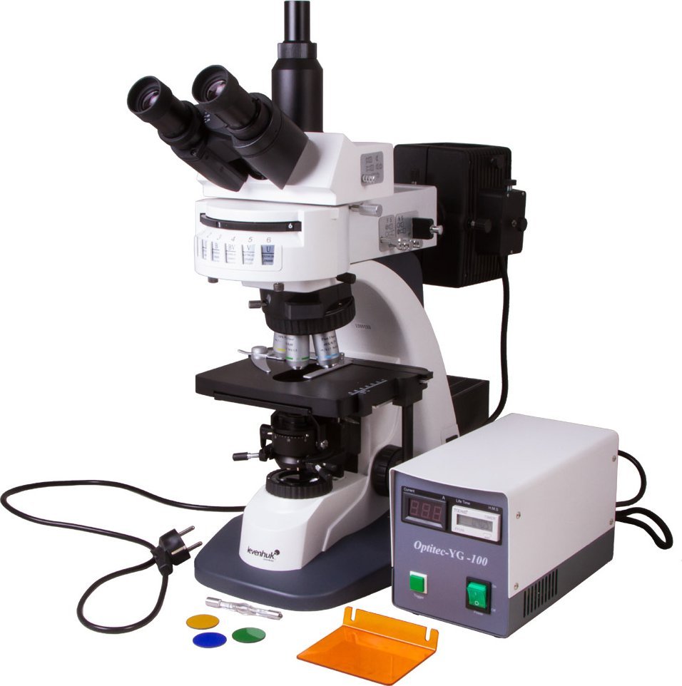 

Микроскоп Levenhuk MED PRO 600 Fluo 73383