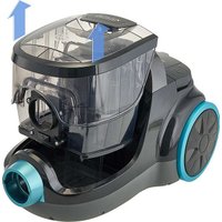 Пылесос Delta Lux DL-0836 (черный/бирюзовый)