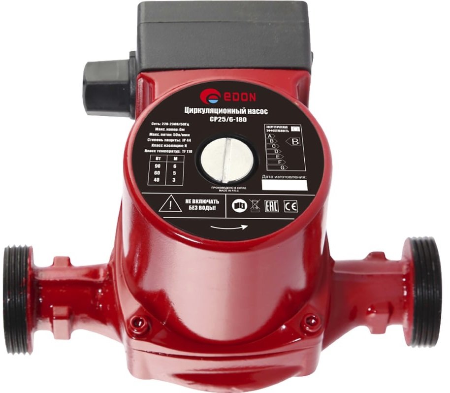 

Циркуляционный насос Edon CP25/6-180