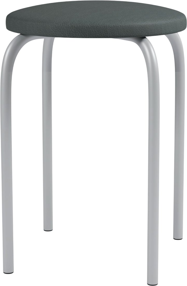 

Табурет Mio Tesoro Чико (серый/металлик)