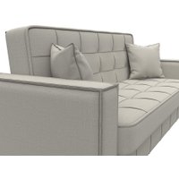 Диван Лига диванов Лига-068 книжка 129830 (рогожка амур 02 бежевый)