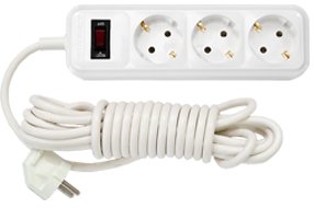 Удлинитель Bylectrica У16-320 (10м, белый)