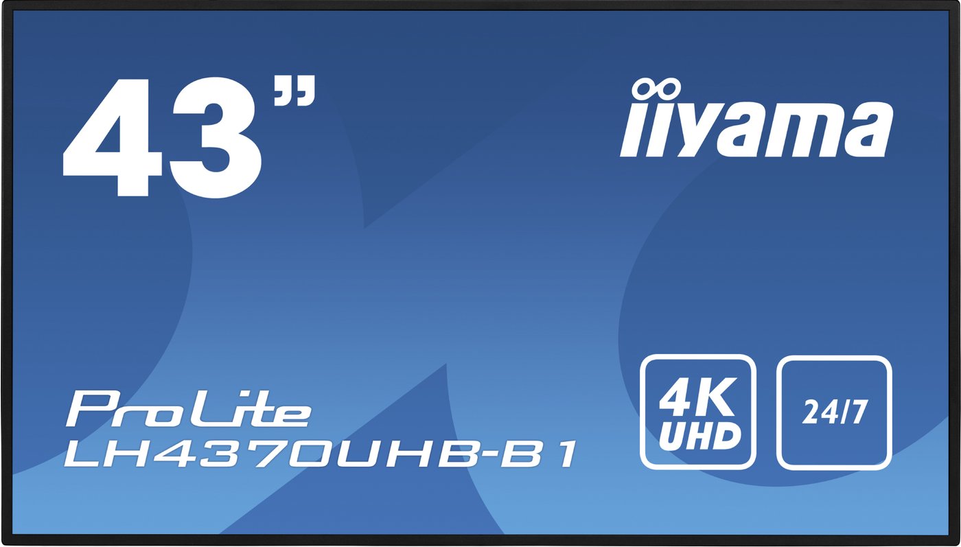 

Информационная панель Iiyama ProLite LH4370UHB-B1