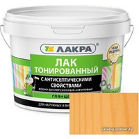 Лак Лакра ВД тонированный 2.5 кг (орегон)