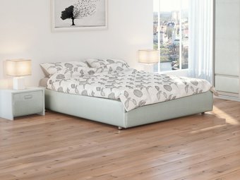 Ormatek Como Base 1 120x200 (экокожа, кайман белый)