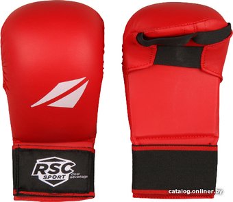 Тренировочные перчатки RSC Sport PU BF BX 1101 M (красный)