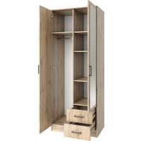 Шкаф распашной Mio Tesoro Хюгге 2D2S Z (дуб наварра)