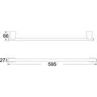 Держатель для полотенца Shevanik SG5717
