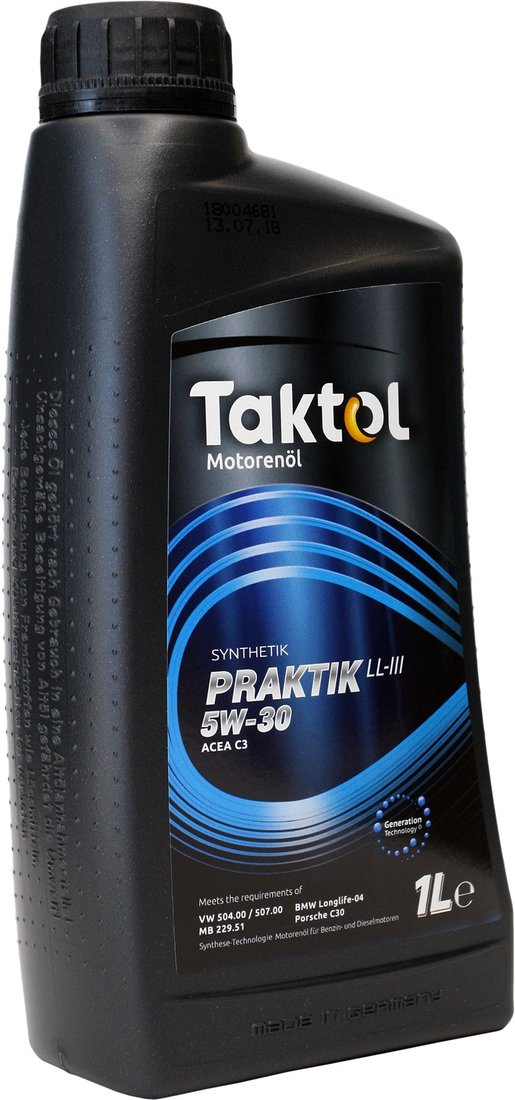 

Моторное масло Taktol Praktik LL-III 5W-30 1л