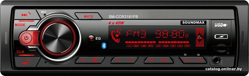 USB-магнитола Soundmax SM-CCR3181FB