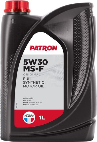 Моторное масло Patron 5W-30 MS-F 1л