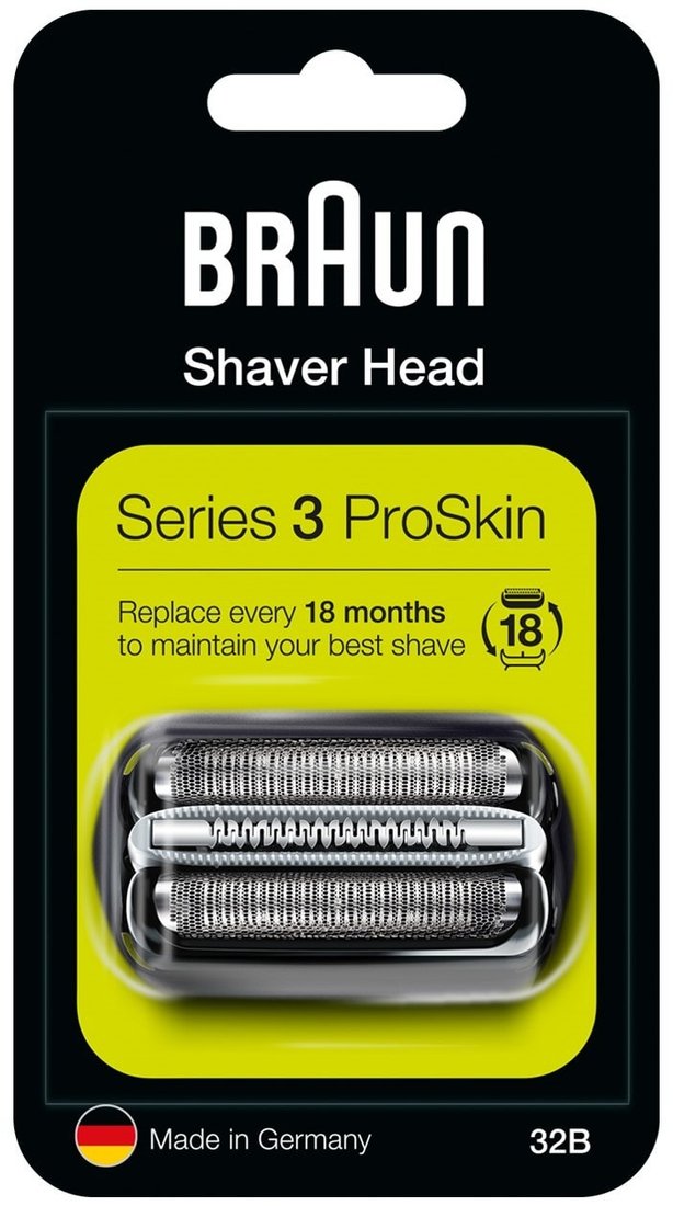 

Сетка и режущий блок Braun Series 3 32B (черный)
