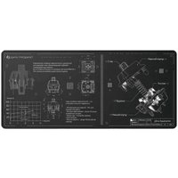 Коврик для мыши Dark Project MD3a Aquamarine (черный)