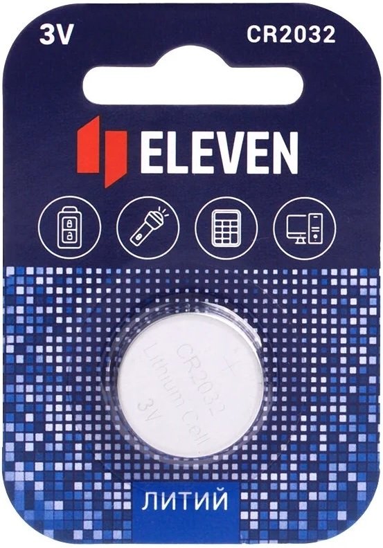 

Батарейка Eleven CR2032 литиевая BC1