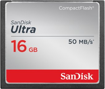 SanDisk Ultra CompactFlash 16GB (SDCFHS-016G-G46)
