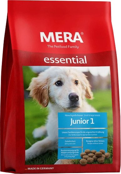 

Сухой корм для собак Mera Essential Junior 1 для щенков малых и средних пород 60426 (1 кг)