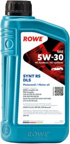 

Моторное масло ROWE Hightec Synt RS DLS SAE 5W-30 1л [20118-0010-03]