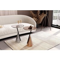 Журнальный столик Sheffilton SHT Айс-коун 251044 (нежный дымчатый)