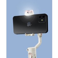 Стабилизатор Hohem iSteady V2s (с телескопическим удлинителем и пультом, белый/розовый)