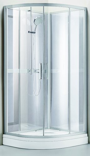 Adema Ронда N-1081 (белый/прозрачное стекло)