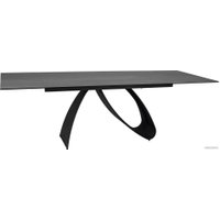 Кухонный стол Signal Diuna DIUNAJSZC160 (серый/черный матовый)