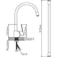 Смеситель Potato P58238-6