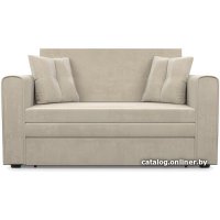 Диван Мебель-АРС Санта (бархат бежевый Star Velvet 6 Light Beige)