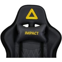 Игровое (геймерское) кресло King Style Impact Sueder Fabric Black (темно-серый/черный)