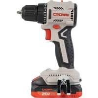 Дрель-шуруповерт Crown CT21131XS-2 BMC (с 2-мя АКБ, кейс)