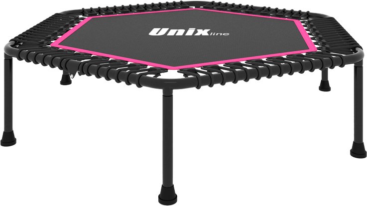 

Батут Unix Line 4.3 ft Fitness Lite Pink