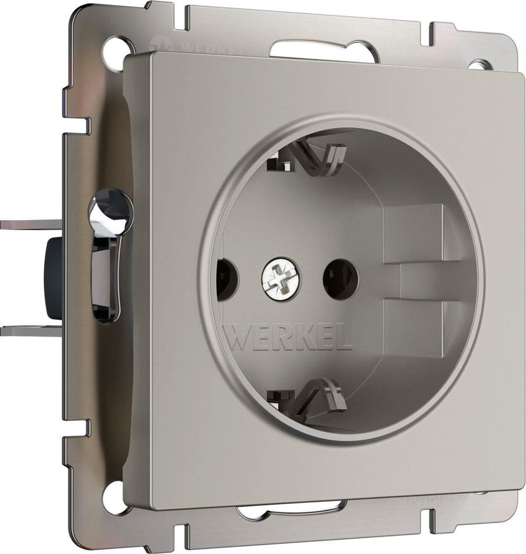 Розетка Werkel W1271004 (дымчатый)