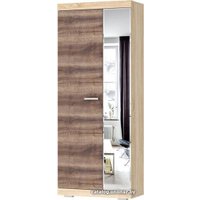 Шкаф распашной Памир Соната ШСЗ-800 (дуб сонома/дуб сакраменто)