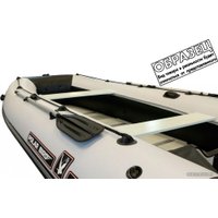 Моторно-килевая лодка Polar Bird Eagle PB-420E ПБ17 стеклокомпозит (черный/желтый)