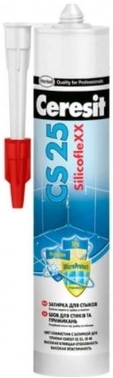 

Герметик Ceresit CS-25 280мл (серый)