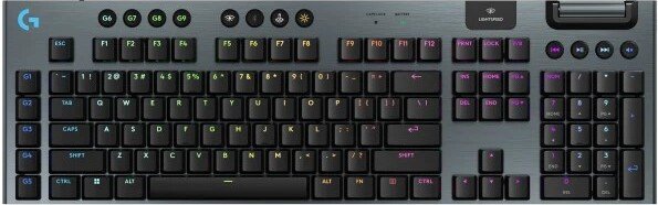 

Клавиатура Logitech G915 X Lightspeed GL Clicky 920-012700 (черный, нет кириллицы)