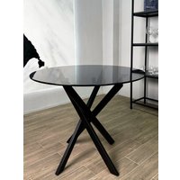 Кухонный стол Самелго Luna 90 см (бронза)