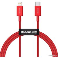 Кабель Baseus CATLYS-C09 USB Type-C - Lightning (2 м, красный)
