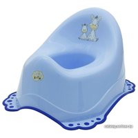 Детский горшок Maltex Зебра 6517 (голубой/синий)
