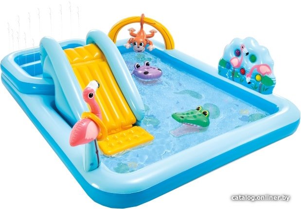 Игровой центр  Intex Джунгли 57161 (257х216х84)