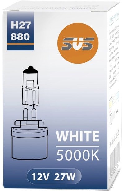

Галогенная лампа SVS H27/880 27W White 5000K 1шт