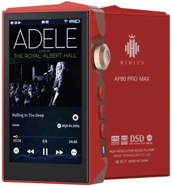 Hi-Fi плеер Hidizs AP80 Pro Max (красный)