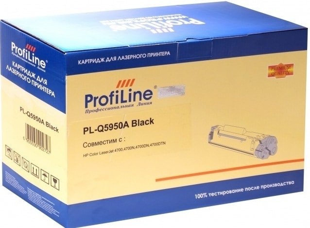 

Картридж ProfiLine PL-Q5950A-Bk (аналог HP 644A/643A Black)