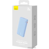 Внешний аккумулятор Baseus Airpow Fast Charge Power Bank 20W 10000mAh (голубой)