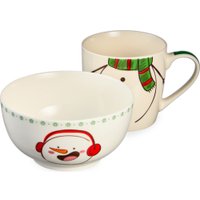 Набор сервировочный Lefard Снеговик 260-1066