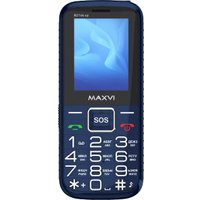 Кнопочный телефон Maxvi B21ds Up (синий)